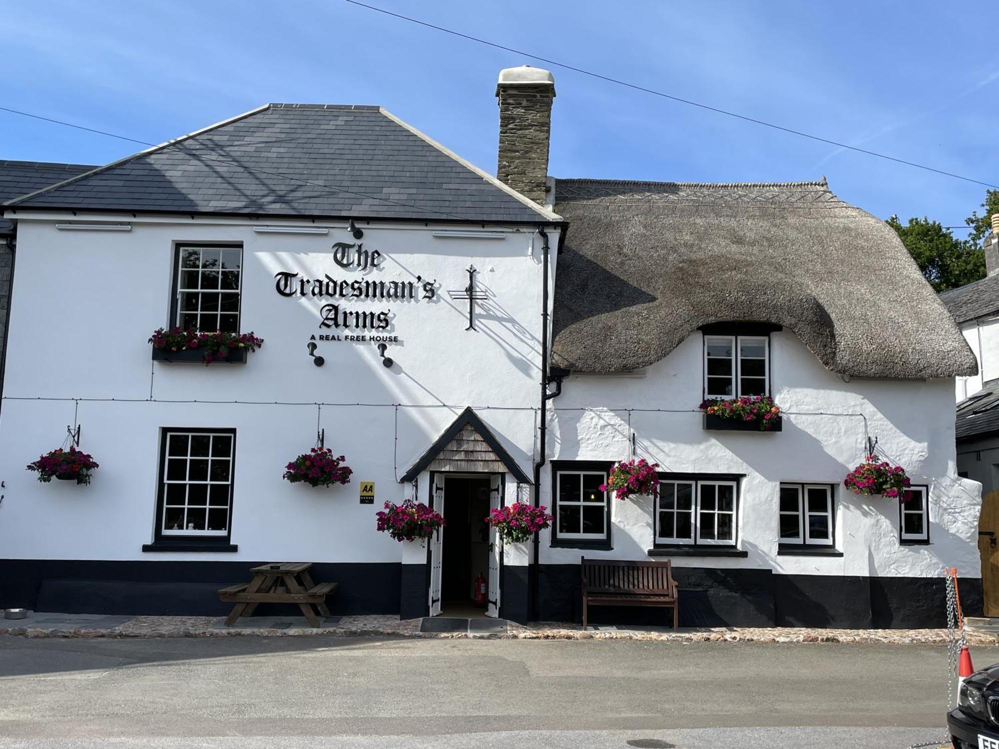 The Tradesmans Arms Bed & Breakfast Kingsbridge  Eksteriør bilde